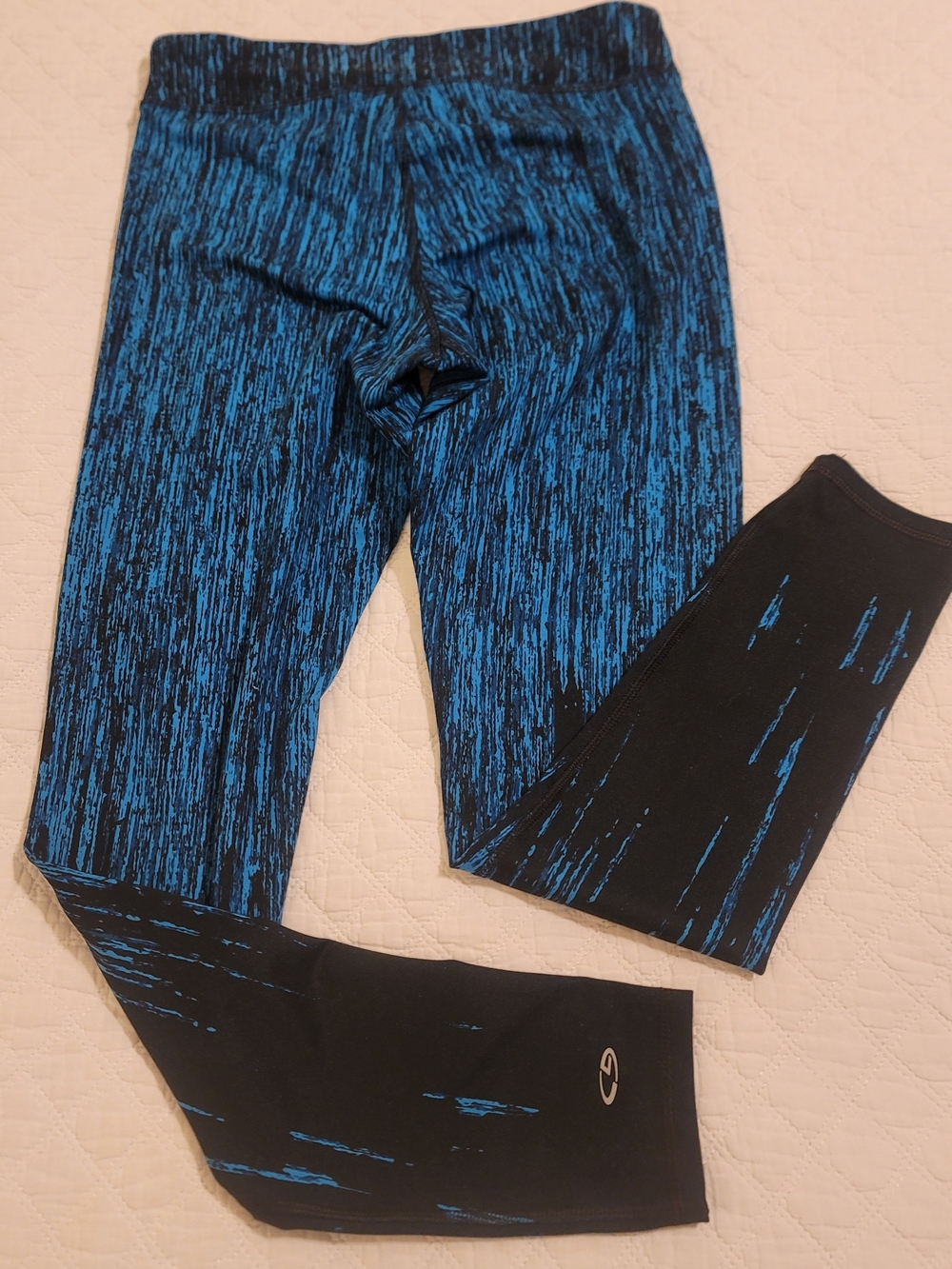 Champion DuoDry+ Women’s Blue Black Leggings